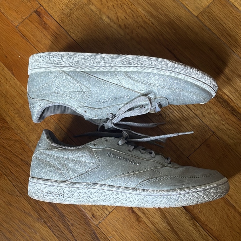 Reebok Club C 85 Diamond Silver Sneakers - Picture 8 of 9